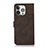 Handytasche Stand Schutzhülle Flip Leder Hülle T02 für Apple iPhone 15 Pro