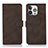Handytasche Stand Schutzhülle Flip Leder Hülle T02 für Apple iPhone 15 Pro Braun
