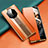 Handytasche Stand Schutzhülle Flip Leder Hülle T02 für Huawei Mate 40 Pro Orange