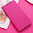 Handytasche Stand Schutzhülle Flip Leder Hülle T02 für Huawei Nova 5 Pro Pink