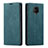 Handytasche Stand Schutzhülle Flip Leder Hülle T03 für Xiaomi Redmi Note 9S Grün