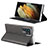 Handytasche Stand Schutzhülle Flip Leder Hülle T03D für Samsung Galaxy S21 Ultra 5G