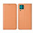 Handytasche Stand Schutzhülle Flip Leder Hülle T04 für Huawei P40 Lite Orange