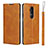 Handytasche Stand Schutzhülle Flip Leder Hülle T04 für OnePlus 7T Pro Orange