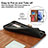 Handytasche Stand Schutzhülle Flip Leder Hülle T04D für Samsung Galaxy S21 5G