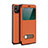 Handytasche Stand Schutzhülle Flip Leder Hülle T05 für Apple iPhone 12 Pro Orange