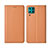 Handytasche Stand Schutzhülle Flip Leder Hülle T06 für Huawei Nova 6 SE Orange