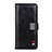 Handytasche Stand Schutzhülle Flip Leder Hülle T06 für Xiaomi Poco M3 Schwarz