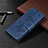 Handytasche Stand Schutzhülle Flip Leder Hülle T07 für Samsung Galaxy Note 20 Ultra 5G Blau