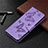 Handytasche Stand Schutzhülle Flip Leder Hülle T07 für Samsung Galaxy Note 20 Ultra 5G Violett