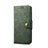 Handytasche Stand Schutzhülle Flip Leder Hülle T08 für Samsung Galaxy S10e Grün