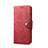 Handytasche Stand Schutzhülle Flip Leder Hülle T08 für Samsung Galaxy S10e Rot