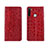 Handytasche Stand Schutzhülle Flip Leder Hülle T08 für Xiaomi Redmi Note 8 Rot