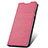 Handytasche Stand Schutzhülle Flip Leder Hülle T09 für Xiaomi Redmi Note 8 Pro Rosa