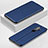 Handytasche Stand Schutzhülle Flip Leder Hülle T12 für Xiaomi Redmi Note 8 Pro Blau