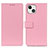 Handytasche Stand Schutzhülle Flip Leder Hülle T14 für Apple iPhone 14 Rosa