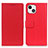 Handytasche Stand Schutzhülle Flip Leder Hülle T14 für Apple iPhone 14 Rot
