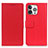 Handytasche Stand Schutzhülle Flip Leder Hülle T14 für Apple iPhone 15 Pro Rot
