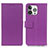 Handytasche Stand Schutzhülle Flip Leder Hülle T14 für Apple iPhone 15 Pro Violett