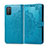 Handytasche Stand Schutzhülle Flip Leder Hülle T14 für Xiaomi Poco M3 Hellblau