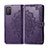 Handytasche Stand Schutzhülle Flip Leder Hülle T14 für Xiaomi Poco M3 Violett