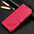 Handytasche Stand Schutzhülle Flip Leder Hülle T14 für Xiaomi Redmi Note 8 Pro Pink