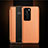 Handytasche Stand Schutzhülle Flip Leder Hülle T16 für Huawei P40 Orange