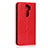 Handytasche Stand Schutzhülle Flip Leder Hülle T17 für Xiaomi Redmi Note 8 Pro Rot