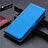 Handytasche Stand Schutzhülle Flip Leder Hülle T23 für Samsung Galaxy Note 20 Ultra 5G Hellblau