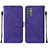Handytasche Stand Schutzhülle Flip Leder Hülle Y01B für Samsung Galaxy Quantum2 5G