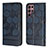 Handytasche Stand Schutzhülle Flip Leder Hülle Y01B für Samsung Galaxy S21 Ultra 5G