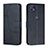 Handytasche Stand Schutzhülle Flip Leder Hülle Y01X für Motorola Moto G50 5G Blau