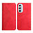 Handytasche Stand Schutzhülle Flip Leder Hülle Y02X für Motorola Moto Edge Plus (2022) 5G Rot