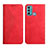 Handytasche Stand Schutzhülle Flip Leder Hülle Y02X für Motorola Moto G60 Rot