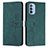 Handytasche Stand Schutzhülle Flip Leder Hülle Y03X für Motorola Moto G41 Grün