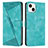Handytasche Stand Schutzhülle Flip Leder Hülle Y04X für Apple iPhone 14 Grün