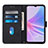 Handytasche Stand Schutzhülle Flip Leder Hülle YB3 für Oppo A58 5G