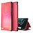 Handytasche Stand Schutzhülle Flip Leder Hülle ZL1 für Samsung Galaxy A50 Rot