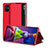 Handytasche Stand Schutzhülle Flip Leder Hülle ZL2 für Samsung Galaxy M51 Rot