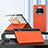 Handytasche Stand Schutzhülle Flip Leder Hülle ZL3 für Huawei Mate X5 Orange