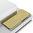 Handytasche Stand Schutzhülle Flip Leder Rahmen Spiegel Tasche M01 für Samsung Galaxy Note 10 Plus 5G Gold
