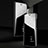 Handytasche Stand Schutzhülle Flip Leder Rahmen Spiegel Tasche QH1 für Xiaomi Redmi 10X 5G