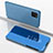Handytasche Stand Schutzhülle Flip Leder Rahmen Spiegel Tasche ZL1 für Samsung Galaxy A81