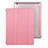 Handytasche Stand Schutzhülle Leder für Apple iPad 2 Rosa