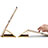 Handytasche Stand Schutzhülle Leder für Apple iPad Pro 10.5 Gold