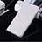 Handytasche Stand Schutzhülle Leder für Apple iPhone 6S Plus Weiß
