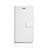 Handytasche Stand Schutzhülle Leder für Huawei Enjoy 8e Lite Weiß