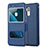 Handytasche Stand Schutzhülle Leder für Huawei GR5 Mini Blau
