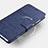 Handytasche Stand Schutzhülle Leder für Huawei Honor 9 Lite Blau