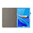 Handytasche Stand Schutzhülle Leder für Huawei MatePad 10.8 Blau